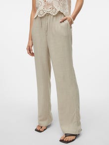 Vero Moda VMLINE Mittlere Taille Hose -Silver Lining - 10290058