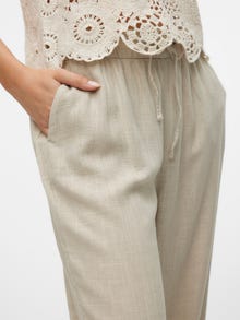 Vero Moda VMLINE Mittlere Taille Hose -Silver Lining - 10290058