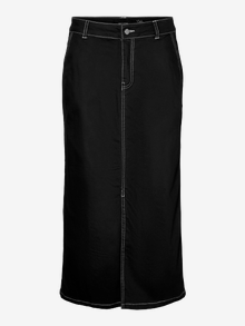 Vero Moda VMWILD High waist Long Skirt -Black - 10290094