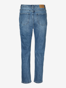 Vero Moda VMLINDA Vita alta Mom Fit Jeans -Medium Blue Denim - 10290175