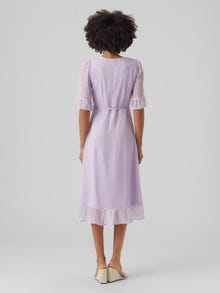 Vero Moda VMLOVA Long dress -Pastel Lilac - 10290192