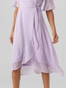 Vero Moda VMLOVA Lange jurk -Pastel Lilac - 10290192