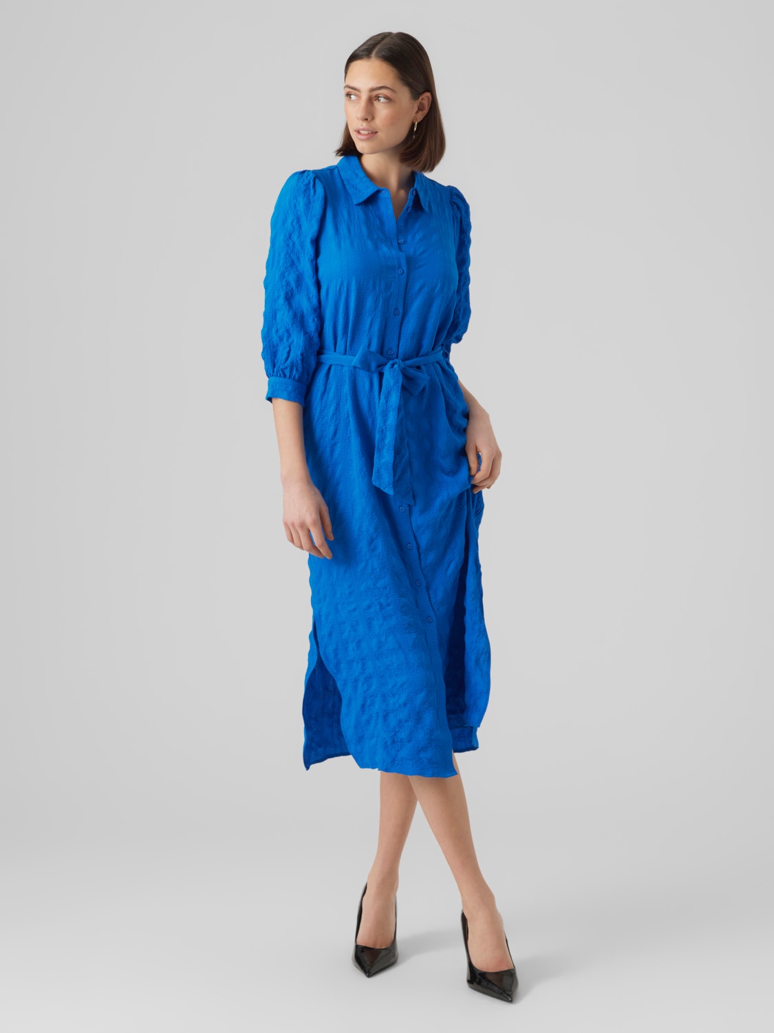 Verwarren Afgekeurd Mainstream Lange jurk | Dark Blue | Vero Moda®