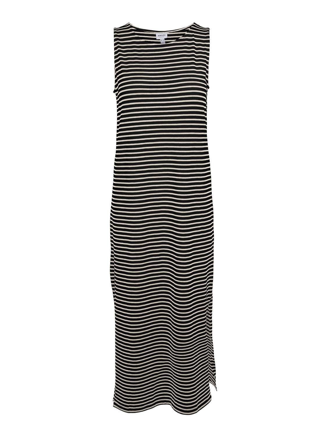 vero moda black and white dress