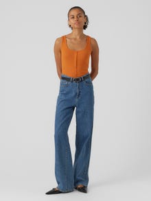 Vero Moda VMFLORENTINA Top -Marmalade - 10290345