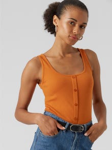 Vero Moda VMFLORENTINA Top -Marmalade - 10290345