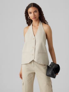 Vero Moda VMFELICITY Anzugweste -Oatmeal - 10290349