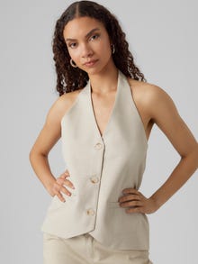 Vero Moda VMFELICITY Anzugweste -Oatmeal - 10290349