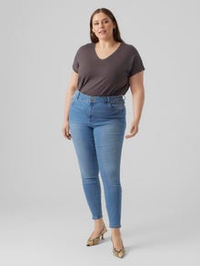Vero Moda VMSOPHIA High rise Skinny Fit Jeans -Medium Blue Denim - 10290393