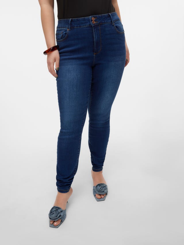 Vero Moda VMSOPHIA Hög midja Skinny Fit Jeans - 10290393