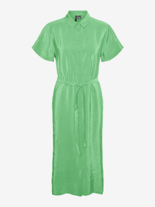 Vero Moda VMQUEENY Midi dress -Bright Green - 10290440