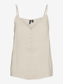 Vero Moda VMQUEENY Top -Birch - 10290455