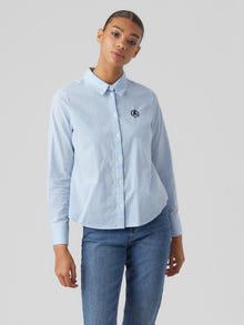 Vero Moda VMLAURAMILLE Shirt -Little Boy Blue - 10290461