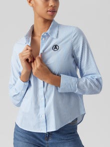 Vero Moda VMLAURAMILLE Shirt -Little Boy Blue - 10290461