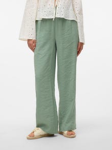 Vero Moda VMQUEENY Pantaloni -Hedge Green - 10290473
