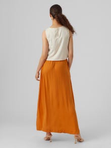 Vero Moda VMFABIANA Long Skirt -Marmalade - 10290484