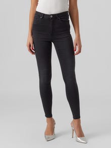 Vero Moda VMSOPHIA High rise Skinny fit Jeans -Black Denim - 10290488