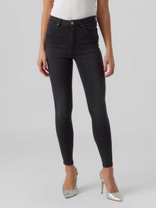 Vero Moda VMSOPHIA Taille haute Skinny Fit Jeans -Black Denim - 10290488