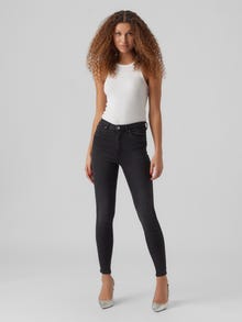 Vero Moda VMSOPHIA Taille haute Skinny Fit Jeans -Black Denim - 10290488