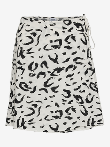 Vero Moda VMFERGIE Hohe Taille Kurzer Rock -Snow White - 10290521