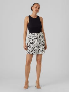 Vero Moda VMFERGIE Hohe Taille Kurzer Rock -Snow White - 10290521