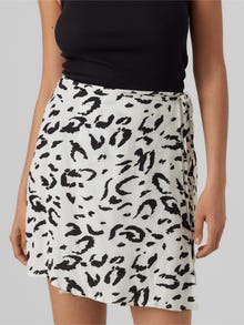 Vero Moda VMFERGIE Hohe Taille Kurzer Rock -Snow White - 10290521