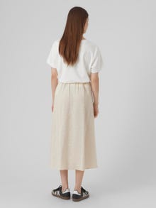 Vero Moda VMFLORENCE Lång kjol -Birch - 10290540