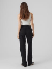 Vero Moda VMTESSA High rise Wide fit Jeans -Black - 10290541