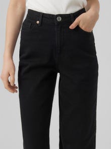 Vero Moda VMTESSA Szeroki krój Jeans -Black - 10290541