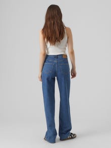 Vero Moda VMTESSA Taille haute Wide Fit Jeans -Medium Blue Denim - 10290544