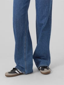 Vero Moda VMTESSA Taille haute Wide Fit Jeans -Medium Blue Denim - 10290544