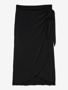 Vero Moda AWFRANCES Høj talje Lang nederdel -Black - 10290562