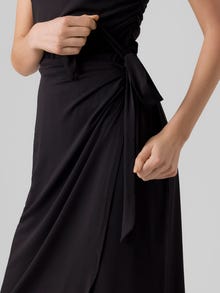 Vero Moda AWFRANCES Høj talje Lang nederdel -Black - 10290562