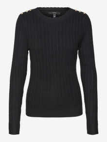 Vero Moda VMGLORY Pullover -Black - 10290625