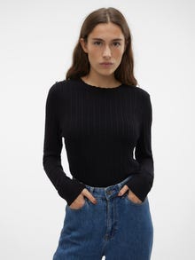 Vero Moda VMGLORY Pullover -Black - 10290625