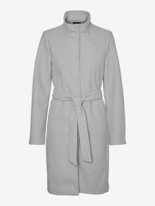 Vero Moda VMPOPALLY Manteaux -Light Grey Melange - 10290640