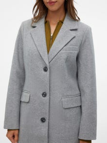 Vero Moda VMVINCEMILAN Coat -Light Grey Melange - 10290651