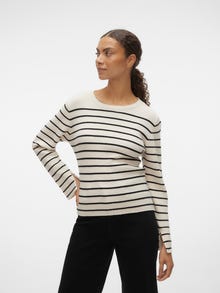 Vero Moda VMGOLD Sweter -Birch - 10290660