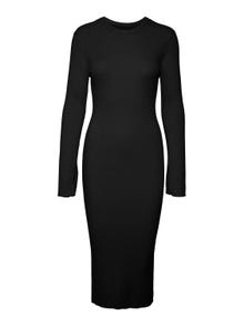 Vero Moda VMGOLD Długa sukienka -Black - 10290663