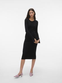 Vero Moda VMGOLD Pitkä mekko -Black - 10290663