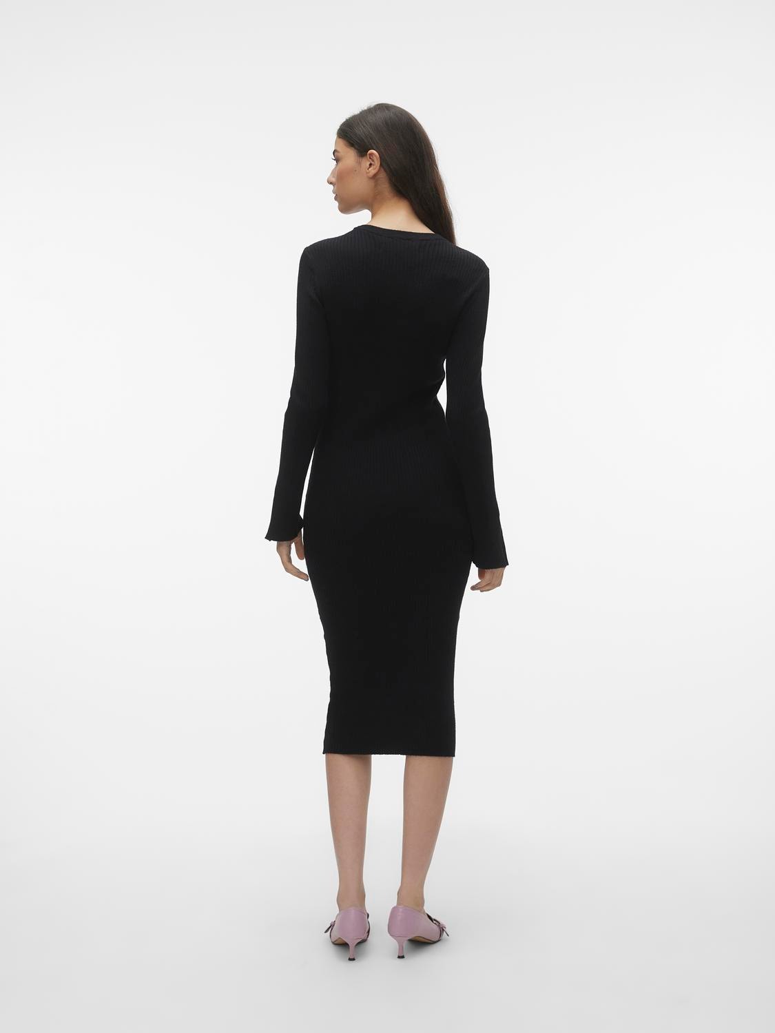 Vero Moda VMGOLD Lange jurk -Black - 10290663