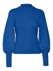 Vero Moda VMHOLLYKARISPUFF Pullover -Beaucoup Blue - 10290671