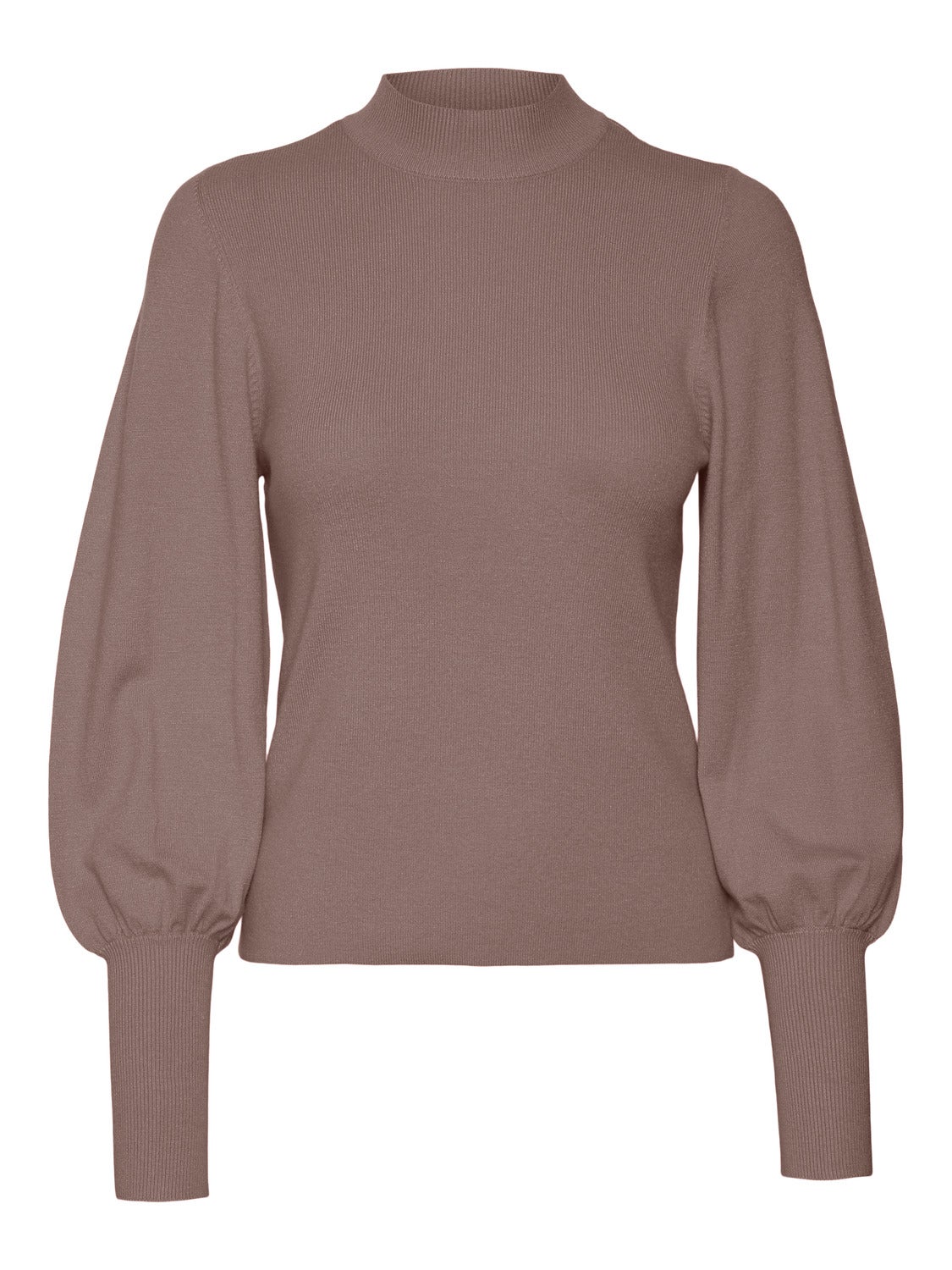 VMHOLLYKARISPUFF Pullover Medium Brown Vero Moda