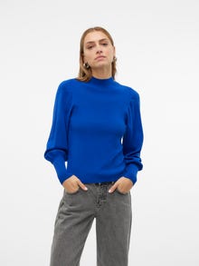 Vero Moda VMHOLLYKARISPUFF Pullover -Surf the Web - 10290671