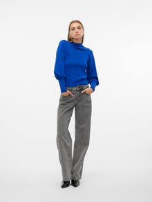 Vero Moda VMHOLLYKARISPUFF Sweter -Surf the Web - 10290671