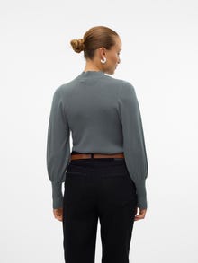 Vero Moda VMHOLLYKARISPUFF Sweter -Balsam Green - 10290671