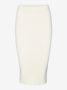 Vero Moda VMKARIS Hohe Taille Midirock -Birch - 10290677