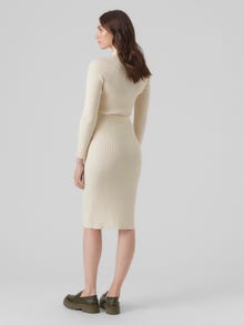 Vero Moda VMKARIS Hohe Taille Midirock -Birch - 10290677