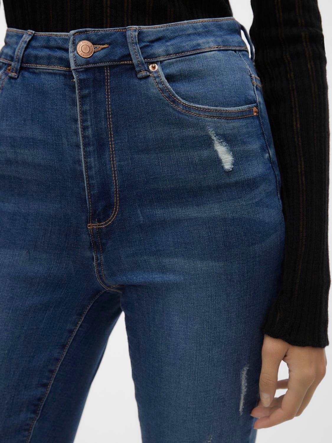 Vero Moda VMSOPHIA Skinny Fit Jeans -Medium Blue Denim - 10290678