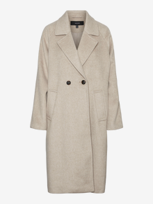 Vero Moda VMHAZEL Jas -Silver Mink - 10290679
